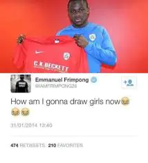 Emmanuel Frimpong Tweet